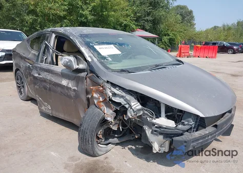 2011 Hyundai Elantra Gls from USA, damaged, VIN 5NPDH4AE5BH010847